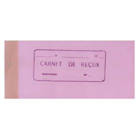 Carnet de reçu 