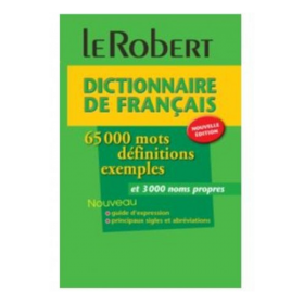 Dictionnaire français le Robert 65000 mots 