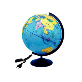 Globe terrestre lumineux 