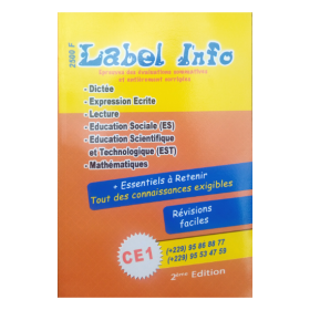 Label info CE1
