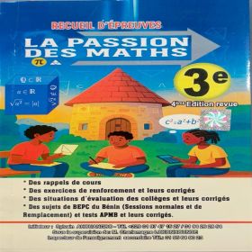 LA PASSION DES MATHS 3ème
