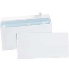 Enveloppe blanche DL 110 x 220 80g 