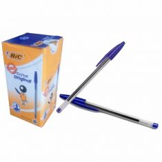Stylo Bic cristal bleu 