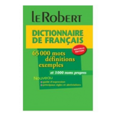 Dictionnaire français le Robert 65000 mots 