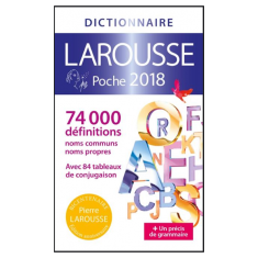 Dictionnaire de poche Larousse 74000 mots 